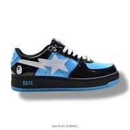 BAPE STA Pastel Leather Sneakers - Comfortable and Stylish