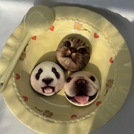 5.8cm/2.28inch Cute Animal Pin Badge,Cat Badge,Dog Badge,Panda Badge,Button Brooch,Soft Badge,3D Tac