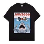 Jaws666 BAND T-Shirt T-Shirt, Thick Combed Cotton 24s