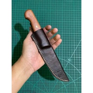 Sarung pisau untuk Pirge Rose 31068 panjang 4.7" handmade genuine leather