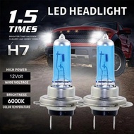 2PCS H7 Halogen Fog Lights 12V 65W Super Bright White Car Headlamp