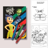 Inside Out Coloring Activity Book Birthday Party Giveaway Souvenir