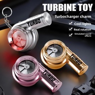 Turbo Pressurized Simulation Toy Car Turbo Light Decompression Keychain