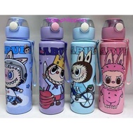 Hope.philippines 800ml Labubu Water Bottle Kids Sport Drinking Bottle BPA Free