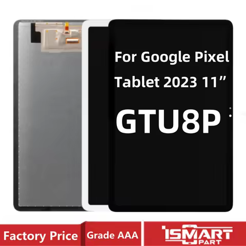 For Google Pixel Tablet 2023 GTU8P LCD Display Touch Screen Digitizer Assembly For Pixel Pad 11" LCD