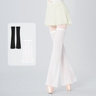 Adult Ballet Style Leg Warmers Women Ribbed Dance Long Socks