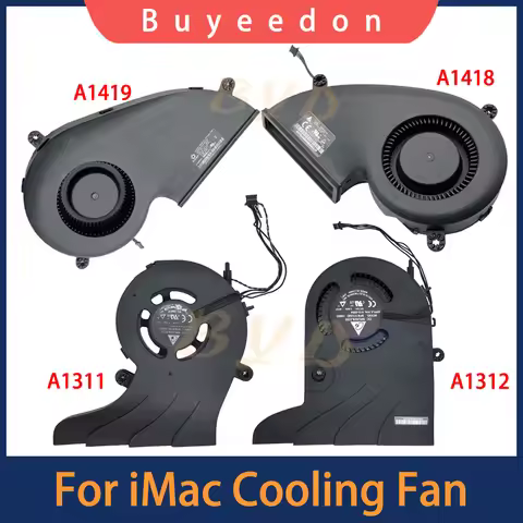 Original Tested For iMac 21.5" 27" A1311 A1312 A1418 A1419 CPU Cooling Fan 2009-2015 Year