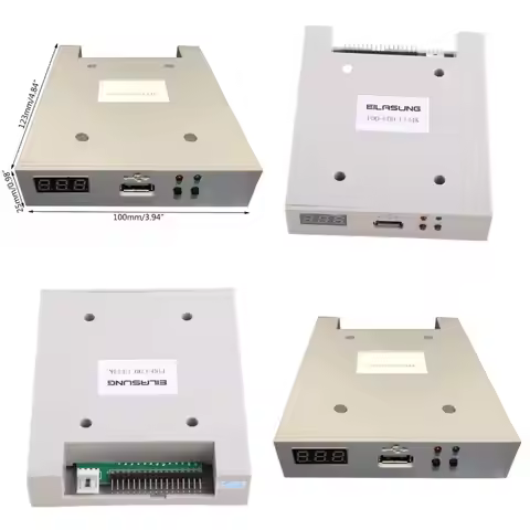 USB Floppy Disk Reader Drive 3.5in External 1.44 MB FDD Diskette Drive for Windows 7/8/2000 Plug N f