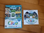 Wii U Wii Sports Club 日版 （有盒/淨碟）碟無花