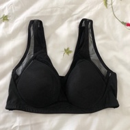 Training bra size 75/80 B black with mesh