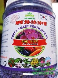 Hũ 1kg Phân Tan Chậm Hàn Quốc 20-10-10+TE Giúp Cây Đâm Chồi Đẻ Nhánh