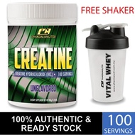Creatine HCL / Creatine Hydrochloride Halal 100% Creatine HCL 100G 100 Servings With Scoop (Unflavor