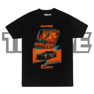 CHASE ELLIOT 9 HOOTERS Black Regular T Shirt | Automotive t-shirts | Unisex T-shirts