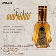 Arabic Perfume OUD MOOD 50ml Spray Gaharu Perfume 24 Hour Lasting Oudh mood
