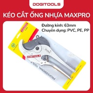 MAXPRO 63mm Plastic Pipe Cutter – Professional PVC, PE, PP Pipe Cutter'