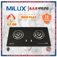[K.S.H]  -  MILUX (MGH-966F) 🔥🔥🔥🔥 Tempered Glass Built-in Hob