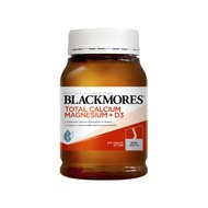 Blackmores Total Calcium & Magnesium + Vitamin D3 [200 Tablets]/ Vitamin D3 1000IU  [200 Caps]