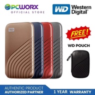 Western Digital WDBAGF0010BGD-WESN My Passport SSD | Western Digital 1TB Portable SSD | 1TB Portable External Solid State Drive | Western Digital portable SSD