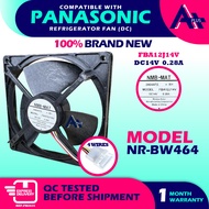 (FBA12J14V) NR-BW464 Compatible With PANASONIC Refrigerator Fan 4 Wires DC14V 0.28A