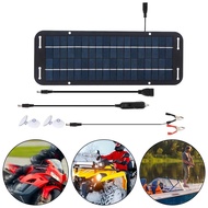 【GORGEOUS】 Solar panel 5W12V solar panel suitable for RV, boat and motorcycle #May
