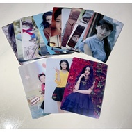 Luhan Angelababy 杨洋 TFBoY 迪丽热巴 明星卡贴一套 两张 Luhan Angelababy Yang Yang TFBoY Di Lieba star card sticker