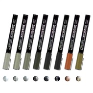 8Pcs Stedi Skeleton Metal Marker Gunpla Custom Detailing Real Metallic Marker Gundam Model Figure Co