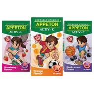 APPETON ACTIV-C 60s Vitamin C 100mg 7-12 years