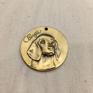 Beagle dog ป้ายชื่อสุนัข ป้ายชื่อหมา จี้ห้อยคอสุนัข จี้ห้อยคอหมา ป้ายชื่อบลูลี่ Dog plate dog name d