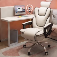 F&G เก้าอี้เกมมิ่ง เก้าอี้คอมพิวเตอร์สำหรับบ้าน สบายเวลานั่งนาน ปรับเอนได้หลายมุม 90°-135° หนังPU คุ