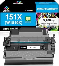 LeciRoba 151X 151A Compatible Toner Cartridge for HP 151X W1510X 151A W1510A Black Toner Cartridge f