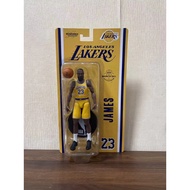 McFarlane NBA LeBron James Lakers Jersey Action Figure