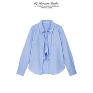 Genuine Gile Long Sleeve SHIRT 67PERCENT/ 67% - LAYERED TRIPED SHIRT