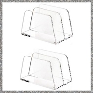 [feidan33.ph] Acrylic Mail Letter File Holder Folder Organizer for Desk, Clear Countertop Small Docu
