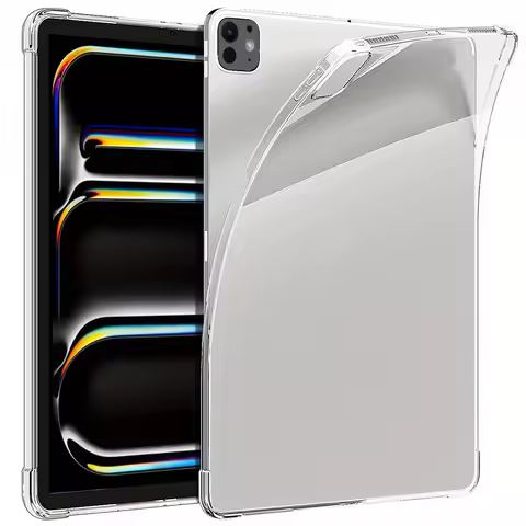 Clear Case For iPad Pro 11 13 M4 M5 2025 2024 Air 11 13 2026 M3 Case iPad Pro 12.9 2022 2021 2020 iP