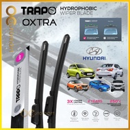 Trapo Hydrophobic Hyundai Car Wiper Blades (1 Sets) i10 i30 i40 Sonata Accent Santa Fe Getz Tucson E