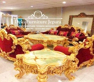 Sofa Jackson 2024 Sofa Sultan Ruang Tamu Mewah Modern Sofa Mewah Sultan Elegan Kursi Raja Terbaru