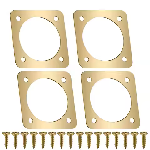 Metal Bird House Guard 4Pcs Bird House Hole Protector Guard Bird House Copper Guard Bird House Prote