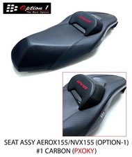 NVX V1 SEAT CARBON AEROX 155 NVX155 OPTION 1