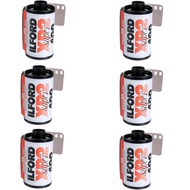 6 X Ilford XP2 400asa 35mm Black & White Film 24-Exposure