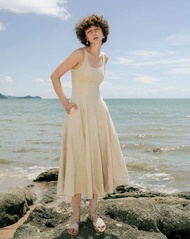 JS signature dress linen 100%