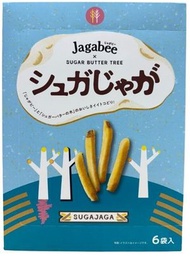 卡樂B - Jagabee x Sugar Butter Sand Tree 砂糖樹晶瑩薯條 (6包入)(到期日: 09/06/2026)