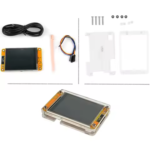 2.8" ESP32 Display ILI9341 Resistive Touchscreen TFT LCD Module ESP-WROOM-32 Development Board + Acr