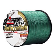 ASHCONFISH X12 300M 12 Strands Braided Fishing Line PE Line Durable Fishing Setup Fishing Lure Line