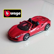 Bburago Ferrari 488 Spider Ferrari 458 Italia red Detailed 1/43 1/36 1/32 model car diecast simulati