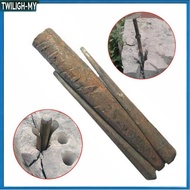 【1.13】 30mm Metal  Wedges Concrete Rock Stone Splitter for Stone Rock GraniteMarble