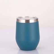 Swig12oz Eggshell Cup 304 Stainless Steel Double Layer Vacuum U-Shaped Thermos Cup Red Wine Glass Wa