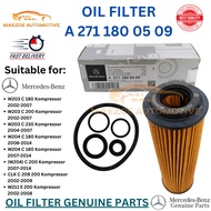 MERCEDES BENZ W204 S204 C180 C200 C250 CGI Engine OIL FILTER ( A2711800509)(E38H D106)( OX183/5)