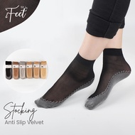 SHORT ANKLE ANTI-SLIP VELVET STOCKINGS