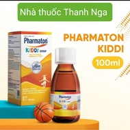 Combo of 2 bottles of Pharmaton Kiddi Syrup 100ml to supplement vitamins and minerals for babies