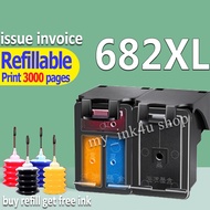 HP 682 HP 682XL HP682XL refillable  Ink Cartridge for HP 2335 2338 2776 2778 6075 4178